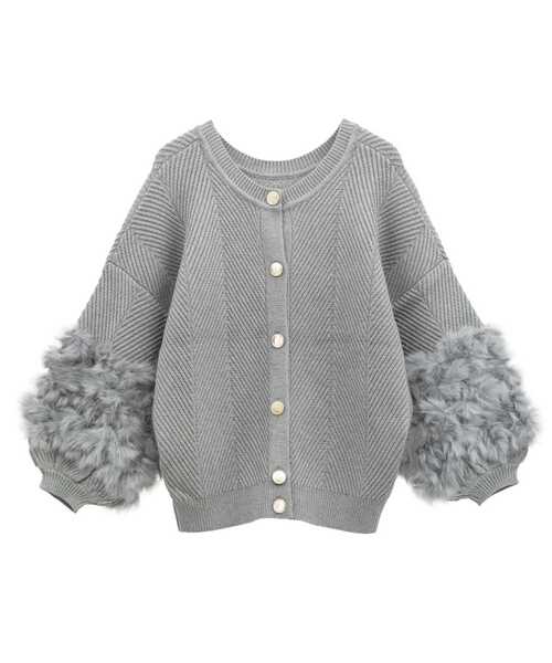 Liesse（リエス）の「【TORRAZZO DONNA/トラッツォドンナ】ニット（6262-467）（ニット/セーター・レディース・アイボリー/グレー/ブラック・FREE）」の3枚目の写真