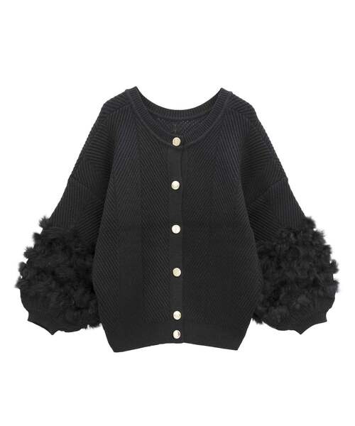 Liesse（リエス）の「【TORRAZZO DONNA/トラッツォドンナ】ニット（6262-467）（ニット/セーター・レディース・アイボリー/グレー/ブラック・FREE）」の2枚目の写真