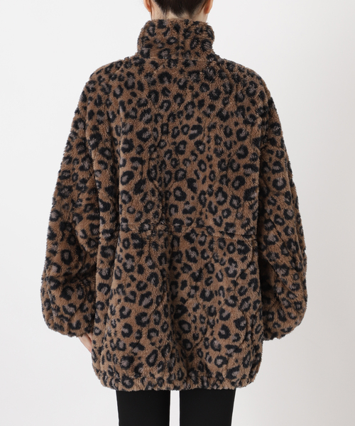 journal standard luxe レオパードプリントフードブルゾン journal standard luxe レオパードプリントフードブルゾン journal