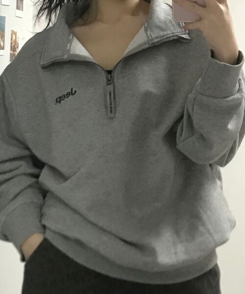 JEEP(ジープ)の「【360g】M-Logo反集業マンツーマン(JQ5TSU838MG)(スウェット・レディース・その他・2XL/LARGE/MEDIUM/SMALL/X-LARGE)」の2枚目の写真