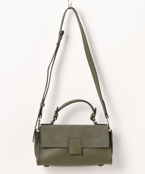 Scrap Book（スクラップブック）の「【LORISTELLA】別注　フラップショルダー（ショルダーバッグ・レディース・グリーン/ベージュ・FREE）」の12枚目の写真