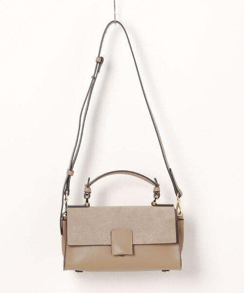 Scrap Book（スクラップブック）の「【LORISTELLA】別注　フラップショルダー（ショルダーバッグ・レディース・グリーン/ベージュ・FREE）」の13枚目の写真