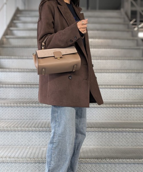 Scrap Book（スクラップブック）の「【LORISTELLA】別注　フラップショルダー（ショルダーバッグ・レディース・グリーン/ベージュ・FREE）」の14枚目の写真