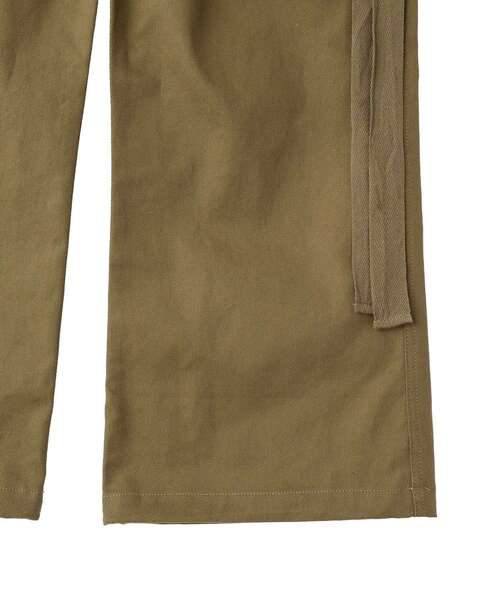 CRAFT STANDARD BOUTIQUE(クラフトスタンダードブティック)の「ツイルワイドカーゴパンツ(カーゴパンツ・メンズ・ブラック/カーキ・S/M/L)」の12枚目の写真