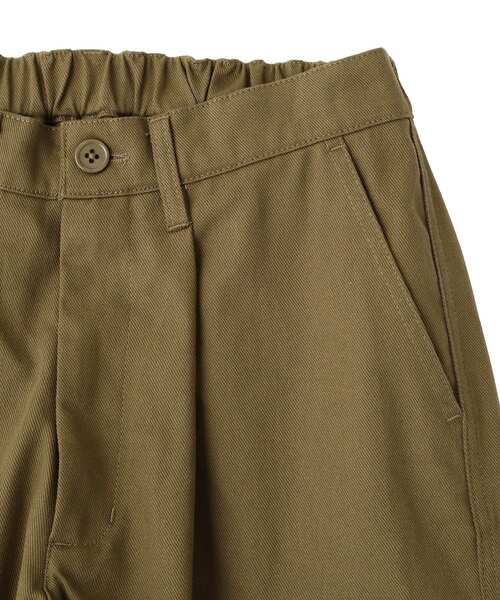 CRAFT STANDARD BOUTIQUE（クラフトスタンダードブティック）の「ツイルワイドカーゴパンツ（カーゴパンツ・メンズ・ブラック/カーキ・S/M/L）」の3枚目の写真