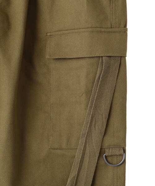 CRAFT STANDARD BOUTIQUE(クラフトスタンダードブティック)の「ツイルワイドカーゴパンツ(カーゴパンツ・メンズ・ブラック/カーキ・S/M/L)」の19枚目の写真