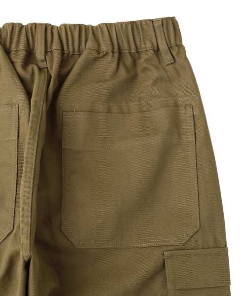 CRAFT STANDARD BOUTIQUE(クラフトスタンダードブティック)の「ツイルワイドカーゴパンツ(カーゴパンツ・メンズ・ブラック/カーキ・S/M/L)」の22枚目の写真