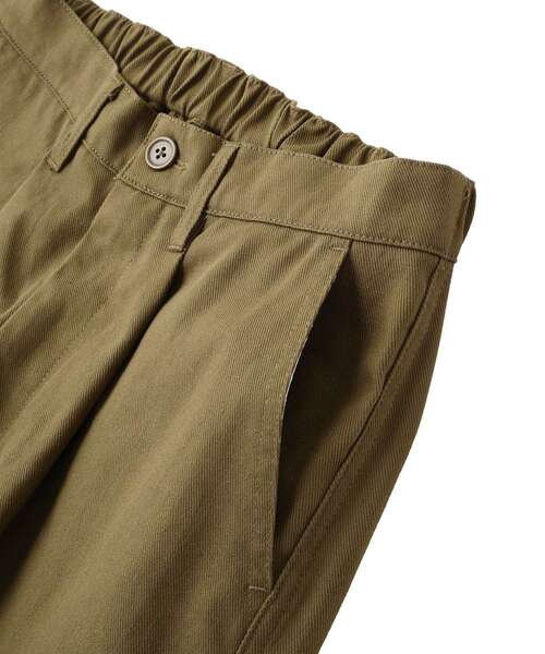 CRAFT STANDARD BOUTIQUE(クラフトスタンダードブティック)の「ツイルワイドカーゴパンツ(カーゴパンツ・メンズ・ブラック/カーキ・S/M/L)」の15枚目の写真
