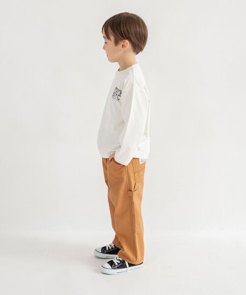 BRANSHES（ブランシェス）の「【26SS新作/ゆったり/きれいめ】ペインターパンツ（その他パンツ・キッズ・ブラック/グレー/キャメル/ネイビー・80/90/110/120/140/100/130/150）」の19枚目の写真