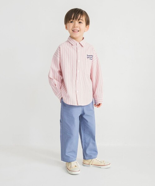 BRANSHES（ブランシェス）の「【26SS新作/ゆったり/きれいめ】ペインターパンツ（その他パンツ・キッズ・ブラック/グレー/キャメル/ネイビー・80/90/110/120/140/100/130/150）」の15枚目の写真