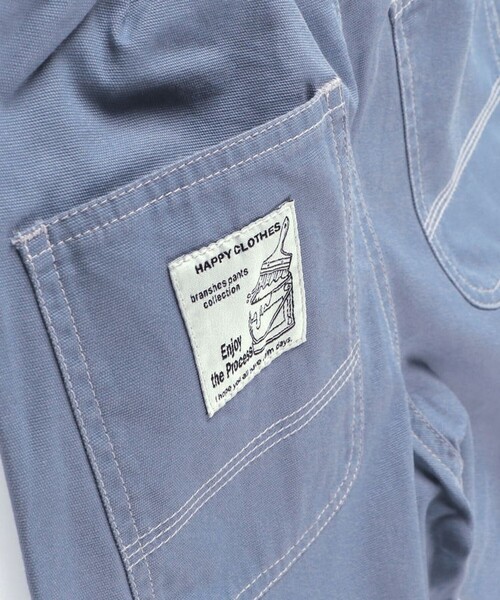 BRANSHES（ブランシェス）の「【26SS新作/ゆったり/きれいめ】ペインターパンツ（その他パンツ・キッズ・ブラック/グレー/キャメル/ネイビー・80/90/110/120/140/100/130/150）」の8枚目の写真