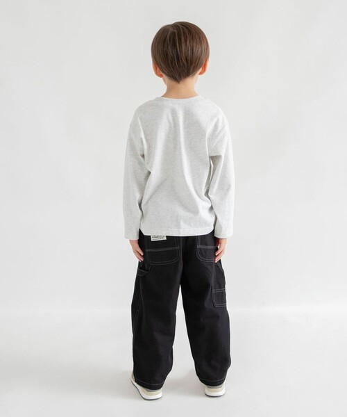 BRANSHES（ブランシェス）の「【26SS新作/ゆったり/きれいめ】ペインターパンツ（その他パンツ・キッズ・ブラック/グレー/キャメル/ネイビー・80/90/110/120/140/100/130/150）」の22枚目の写真