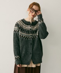 Crisp | ノルディックミックスニットカーディガン(カーディガン/ボレロ)