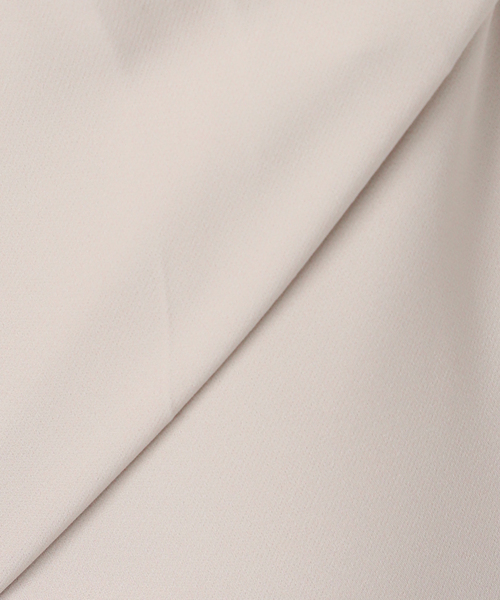 B.C STOCK(ベーセーストック)の「手洗い可 / ワイドストレートセンタープレスパンツ(スラックス・レディース・ネイビー/ベージュ・MEDIUM/SMALL)」の16枚目の写真