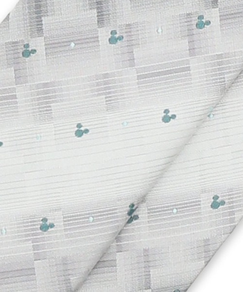 Disney（ディズニー）の「【ディズニー】シルク ドット柄 ネクタイ 8.0cm幅（ネクタイ・メンズ・ブルー/ライトグレー・FREE）」の11枚目の写真