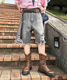 sedacle girl（セダクルガール）の「デニムハーフパンツ（デニムパンツ）」
