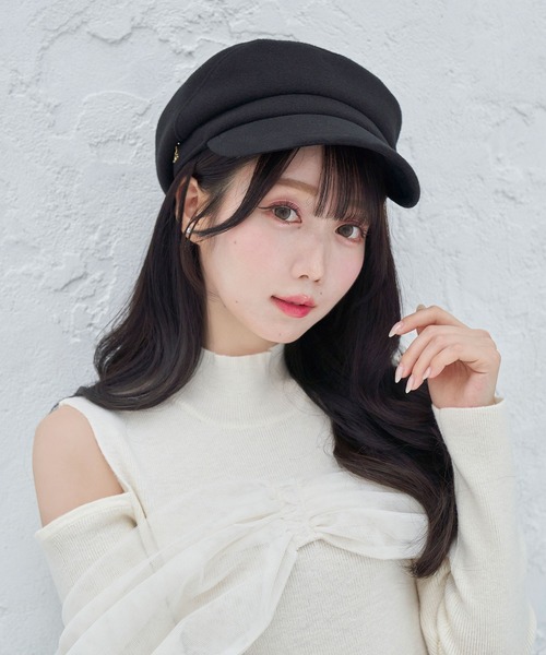 fake wool casquette（キャスケット）｜Rose Muse（ロゼミューズ）の