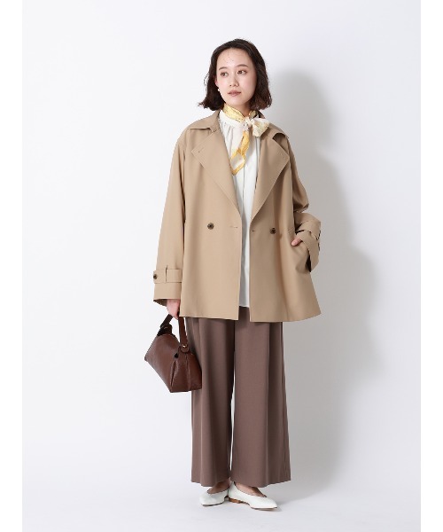 SUIT SQUARE（スーツスクエア）の「ショートコート ウォッシャブル 撥