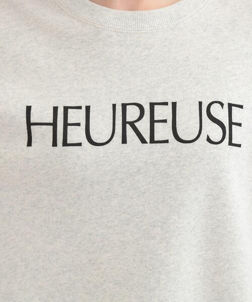 SHOO・LA・RUE（シューラルー）の「【綿100%/洗濯機可/S-LL】プリントアソート裏毛スウェット（スウェット・レディース・ベージュ系その他6/ライトグレー系/ブルー系3/チャコールグレー・01/02/03/04）」の8枚目の写真