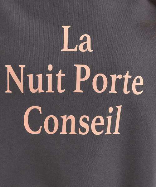 SHOO・LA・RUE（シューラルー）の「【綿100%/洗濯機可/S-LL】プリントアソート裏毛スウェット（スウェット・レディース・ベージュ系その他6/ライトグレー系/ブルー系3/チャコールグレー・01/02/03/04）」の12枚目の写真