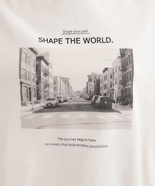 SHOO・LA・RUE（シューラルー）の「【綿100%/洗濯機可/S-LL】プリントアソート裏毛スウェット（スウェット・レディース・ベージュ系その他6/ライトグレー系/ブルー系3/チャコールグレー・01/02/03/04）」の16枚目の写真