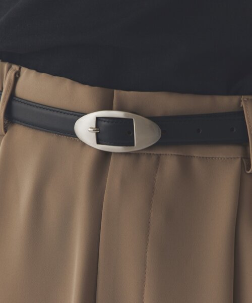 ITTI（イッチ）の「【ITTI】HERRIE W BUCKLE BELT（ベルト・メンズ・ブラック・FREE）」の10枚目の写真