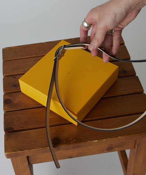 ITTI（イッチ）の「【ITTI】HERRIE W BUCKLE BELT（ベルト・メンズ・ブラック・FREE）」の11枚目の写真