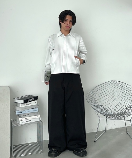 MandO(エムオー)(エムオー)の「アソートマフポケットシャツ(シャツ/ブラウス・メンズ・ホワイト系その他/ホワイト/ブラック系その他・MEDIUM/LARGE)」の20枚目の写真