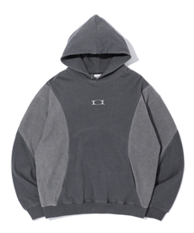 CRITIC | INCISION PIGMENT HOODIE CHARCOAL(パーカー)