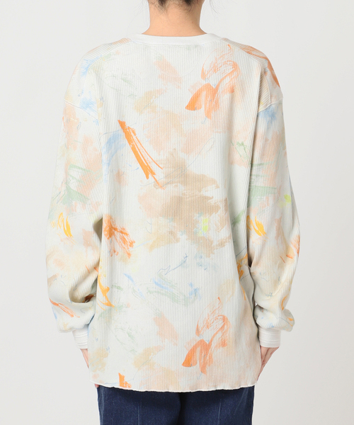 OUTDOOR PRODUCTS（アウトドアプロダクツ）の「ULT ROYAL THERMAL HENLEY（Tシャツ/カットソー・レディース・アイボリー・FREE）」の14枚目の写真