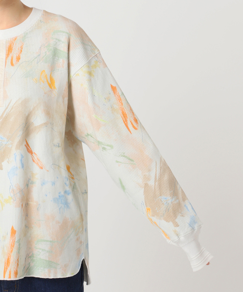 OUTDOOR PRODUCTS（アウトドアプロダクツ）の「ULT ROYAL THERMAL HENLEY（Tシャツ/カットソー・レディース・アイボリー・FREE）」の16枚目の写真