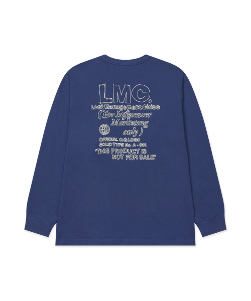 LMCの「FN DOODLE LONG SLV TEE violet blue(Tシャツ/カットソー・レディース・その他・S/M/L/XL)」の1枚目の写真