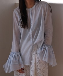 AKTE | ボリュームティアードスリーブシャツ(シャツ/ブラウス)