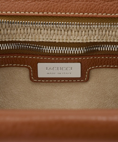 IACUCCI(イアクッチ)の「ソルベット S PAGLIA/CERVO(トートバッグ・レディース・キャメル・FREE)」の3枚目の写真