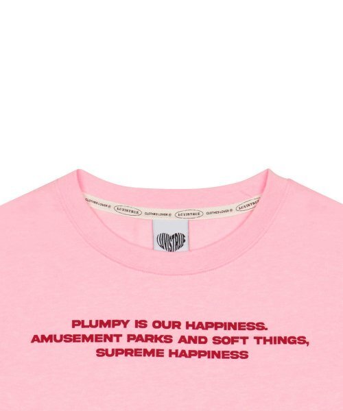 LUVISTRUE(ラヴイズトゥルー)の「PY LETTERING TEE(BABY PINK)(Tシャツ/カットソー・レディース・その他・FREE)」の4枚目の写真