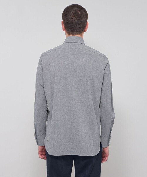 MACKINTOSH LONDON(マッキントッシュ ロンドン)の「【FLEX JERSEY】カラミジャージーワンピースカラーシャツ(シャツ/ブラウス・メンズ・ネイビー/ブルー系その他4・XL/L/M/S)」の8枚目の写真
