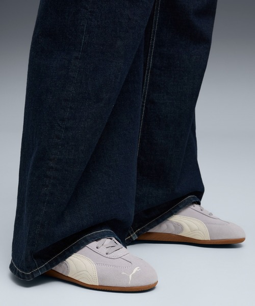 PUMA(プーマ)の「PUMA プーマ ユニセックス スピードキャット OG スニーカー(スニーカー・メンズ・ベージュ/ネイビー/ブルー系その他/グレー/ライトグリーン/ライラック/エメラルド/サックスブルー/ホワイト×レッド・26.0cm/25.0cm/25.5cm/29.0cm/28.5cm/27.5cm/28.0cm/23.5cm/24.0cm/23.0cm/22.0cm/22.5cm/24.5cm/26.5cm/27.0cm/30.0cm)」の9枚目の写真