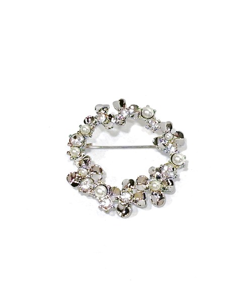 RUIRUE BOUTIQUE（ルイルエブティック）の「フラワーサークルブローチ（ブローチ/コサージュ・レディース・ゴールド/シルバー・FREE）」の7枚目の写真