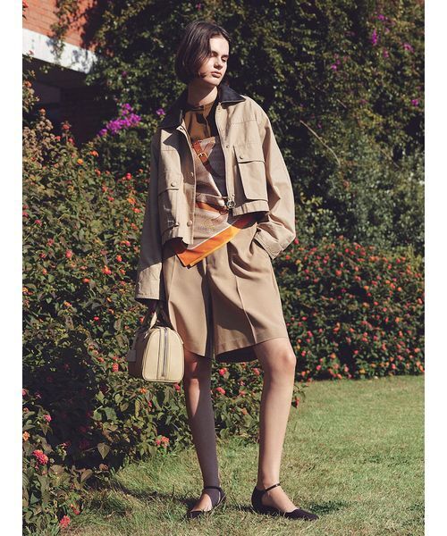 Mila Owen（ミラオーウェン）の「ショルダー付きボストンバッグ（ボストンバッグ・レディース・ブラック/ダークブラウン/ベージュ・F）」の5枚目の写真