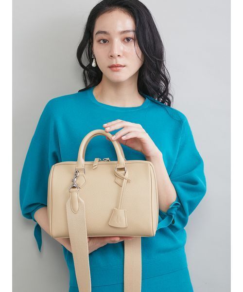 Mila Owen（ミラオーウェン）の「ショルダー付きボストンバッグ（ボストンバッグ・レディース・ブラック/ダークブラウン/ベージュ・F）」の15枚目の写真