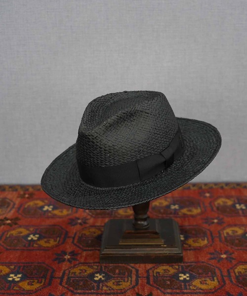 MRFATMAN（ミスターファットマン）の「JAY RAFFIA（ハット・メンズ・ブラック/ブラウン/ナチュラル・M/L/XL）」の2枚目の写真