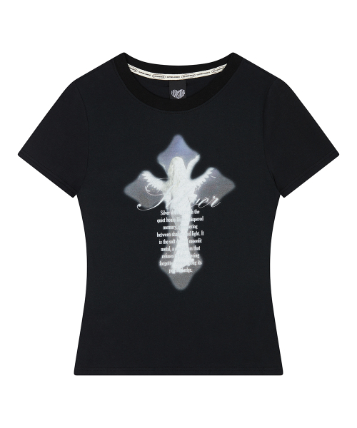 LUVISTRUE（ラヴイズトゥルー）の「EL CROSS FAIRY GRAPHIC TEE(BLACK)（Tシャツ/カットソー・レディース・その他・FREE）」の6枚目の写真