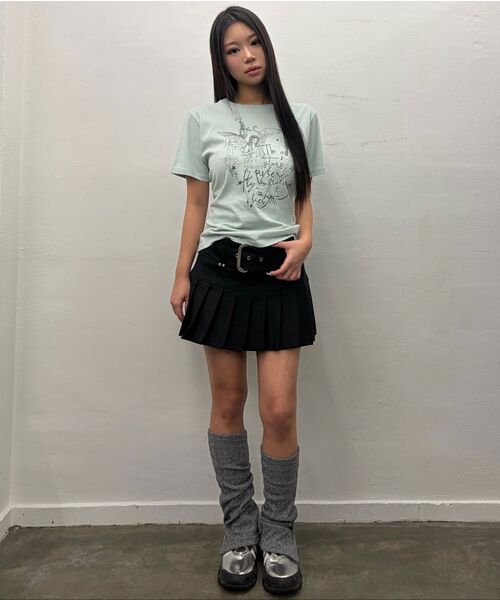 LUVISTRUE（ラヴイズトゥルー）の「EL CROSS FAIRY GRAPHIC TEE(BLACK)（Tシャツ/カットソー・レディース・その他・FREE）」の3枚目の写真