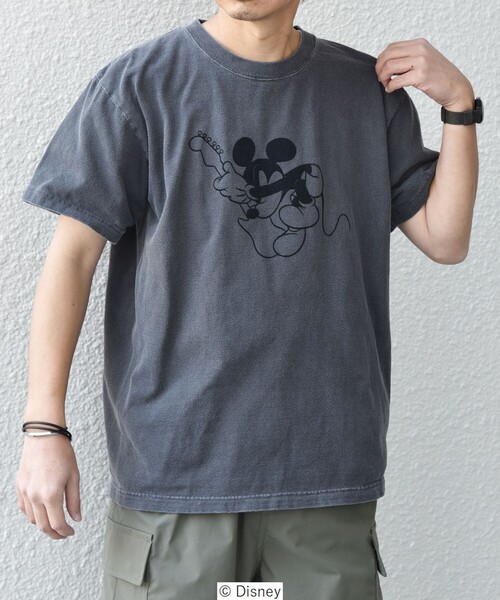 GOOD ROCK SPEED(グッドロックスピード)の「GOOD ROCK SPEED:〈洗濯機可能〉キャラクター グラフィック プリント Tシャツ◇(Tシャツ/カットソー・メンズ・ベージュ/ブラック/ブルー・X-LARGE/LARGE/MEDIUM)」の6枚目の写真