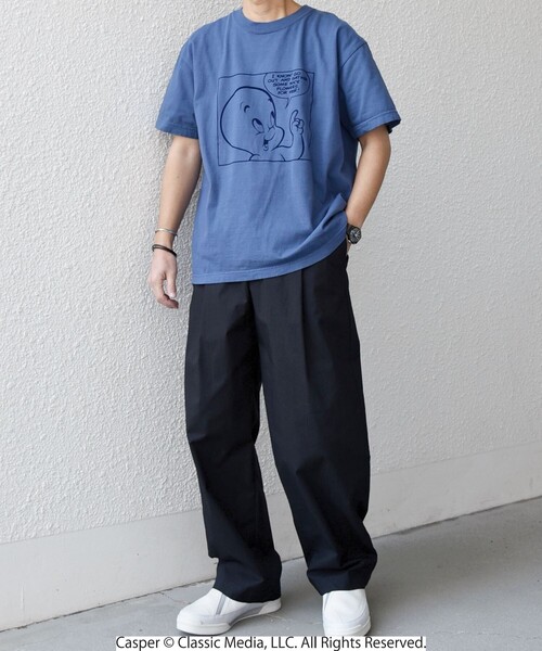 GOOD ROCK SPEED(グッドロックスピード)の「GOOD ROCK SPEED:〈洗濯機可能〉キャラクター グラフィック プリント Tシャツ◇(Tシャツ/カットソー・メンズ・ベージュ/ブラック/ブルー・X-LARGE/LARGE/MEDIUM)」の14枚目の写真