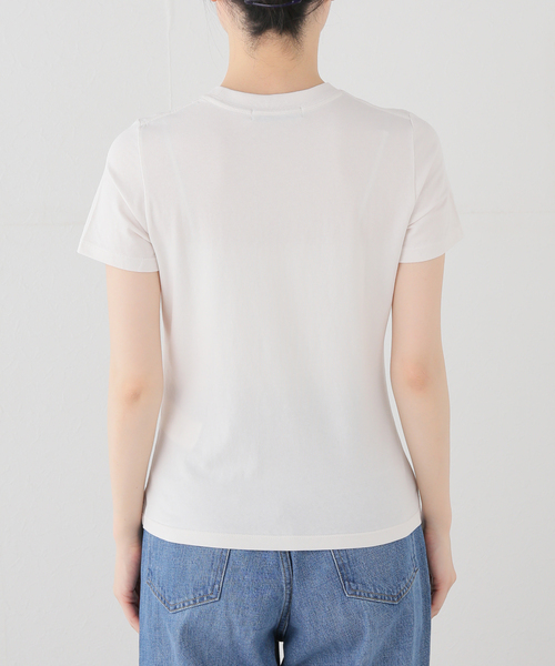 OPEN Yy（オープンワイワイ）の「【OPEN YY / オープンワイワイ】Knitted ROCKING BABY TEE（Tシャツ/カットソー・レディース・ベージュ/ブラック・MEDIUM/SMALL）」の10枚目の写真