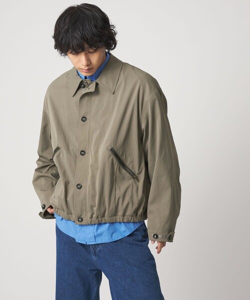 CITEN(シテン)の「<CITEN>パラシュートブルゾン(ブルゾン・メンズ・ブラック/グレー系・M/L)」の2枚目の写真
