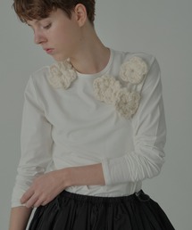 flower long t-shirt