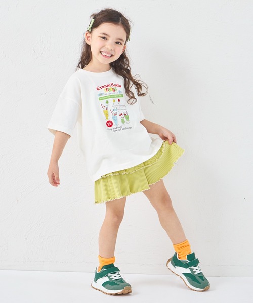 pairmanon(ペアマノン)の「【綿100%】ガールズ スイーツレシピ プリントTシャツ(Tシャツ/カットソー・キッズ・ピンク/チャコールグレー/ホワイト/ライトベージュ・150/90/100/110/120/130/140)」の16枚目の写真