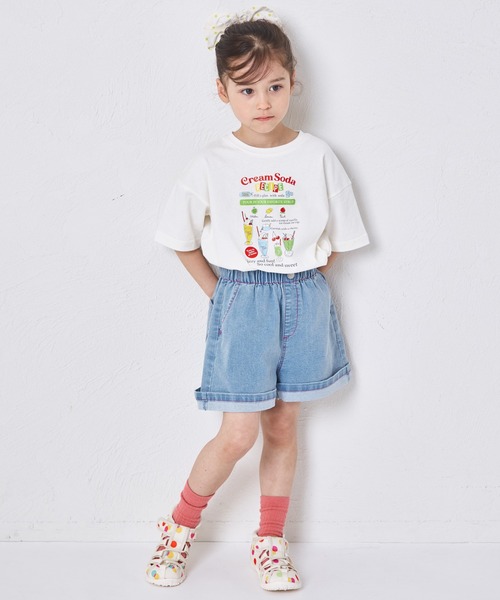 pairmanon(ペアマノン)の「【綿100%】ガールズ スイーツレシピ プリントTシャツ(Tシャツ/カットソー・キッズ・ピンク/チャコールグレー/ホワイト/ライトベージュ・150/90/100/110/120/130/140)」の6枚目の写真